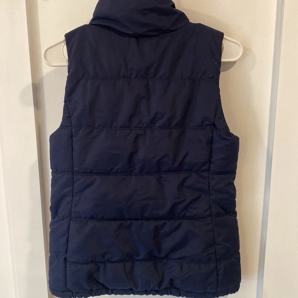 OLD NAVY navy blue quilted puffer vest